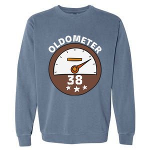 Oldometer 38 Cute Gift Garment-Dyed Sweatshirt