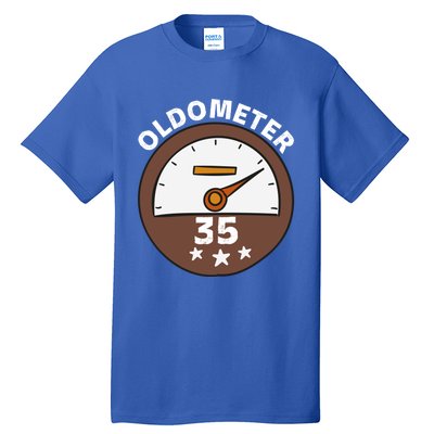 Oldometer 35 Gift Tall T-Shirt