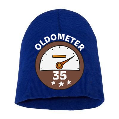 Oldometer 35 Gift Short Acrylic Beanie