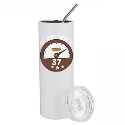 Oldometer 37 Great Gift Stainless Steel Tumbler