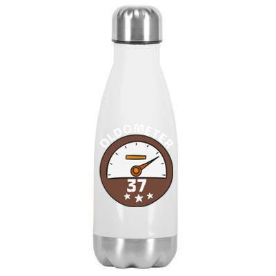 Oldometer 37 Great Gift Stainless Steel Insulated Water Bottle