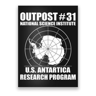 Outpost 31 US Antarctica Research Program Poster