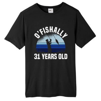 Ofishally 31 Years Old Fisherman 31st Birthday Fishing Tall Fusion ChromaSoft Performance T-Shirt