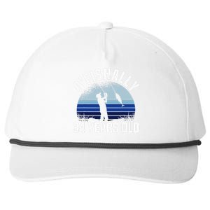 Ofishally 34 Years Old Fisherman 34th Birthday Fishing Snapback Five-Panel Rope Hat