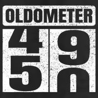 Oldometer 4950s 50th Birthday Tees Funny Gifts Idea Cool Comfort Performance Bucket Hat