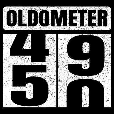 Oldometer 4950s 50th Birthday Tees Funny Gifts Idea T-Shirt