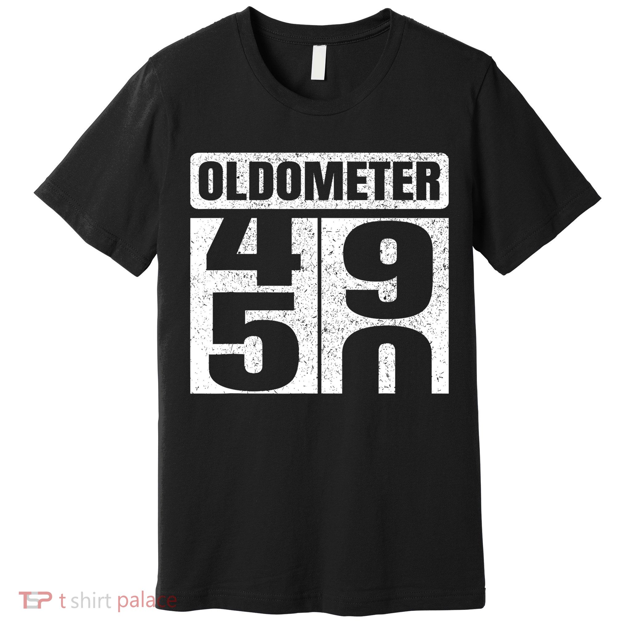 Oldometer 4950s 50th Birthday Tees Funny Gifts Idea Premium T-Shirt