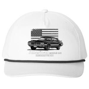 Oldsmobile 442 American Muscle Car 60s 70s Old Is Gold Snapback Five-Panel Rope Hat