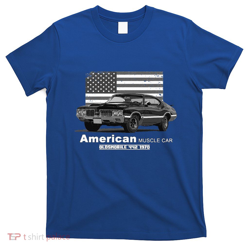 Oldsmobile 442 American Muscle Car 60s 70s Old Is Gold T-Shirt