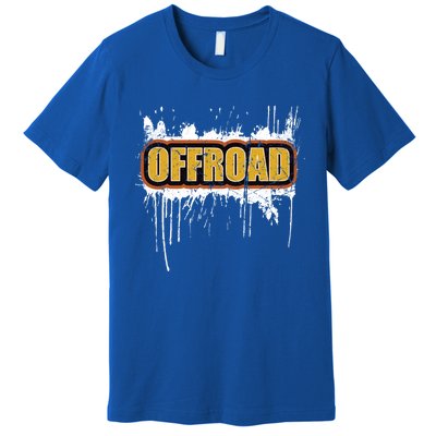 Offroad 4x4 Allwheel Drive Gift 4wd Funny Gift Premium T-Shirt