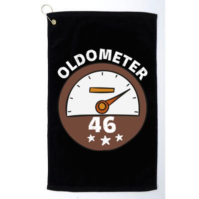 Oldometer 46 Gift Platinum Collection Golf Towel