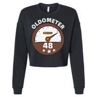 Oldometer 48 Gift Cropped Pullover Crew