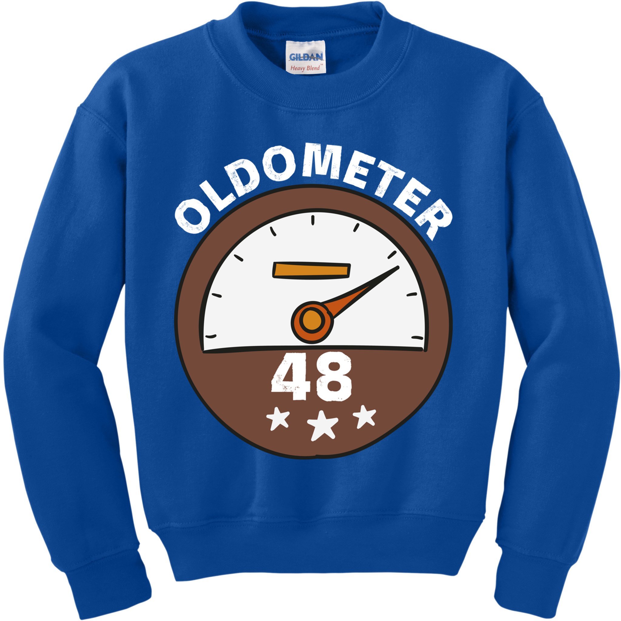 Oldometer 48 Gift Kids Sweatshirt