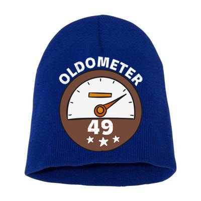 Oldometer 49 Gift Short Acrylic Beanie