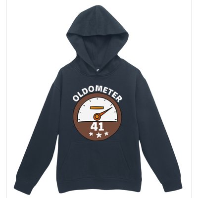 Oldometer 41 Gift Urban Pullover Hoodie