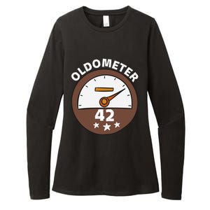 Oldometer 42 Gift Womens CVC Long Sleeve Shirt