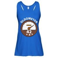 Oldometer 42 Gift Ladies Essential Flowy Tank