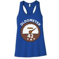 Oldometer 42 Gift Women's Racerback Tank