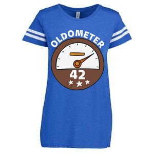 Oldometer 42 Gift Enza Ladies Jersey Football T-Shirt