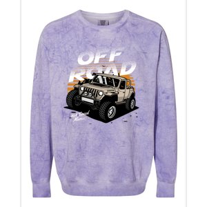 Offroad 4x4 Speed Iac Outdoor Mud Truck Gift Colorblast Crewneck Sweatshirt