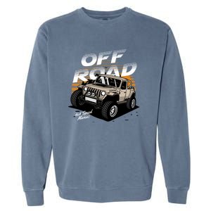 Offroad 4x4 Speed Iac Outdoor Mud Truck Gift Garment-Dyed Sweatshirt