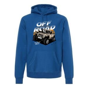 Offroad 4x4 Speed Iac Outdoor Mud Truck Gift Premium Hoodie