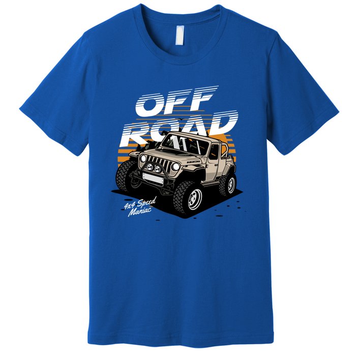 Offroad 4x4 Speed Iac Outdoor Mud Truck Gift Premium T-Shirt