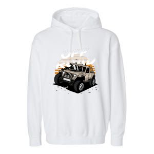 Offroad 4x4 Speed Iac Outdoor Mud Truck Gift Garment-Dyed Fleece Hoodie