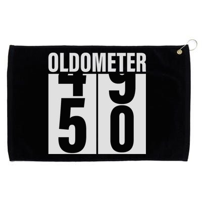 Oldometer 49 To 50 Fun Grommeted Golf Towel