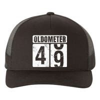 Oldometer 49 Vintage Funny 49th Birthday Gift Idea Yupoong Adult 5-Panel Trucker Hat