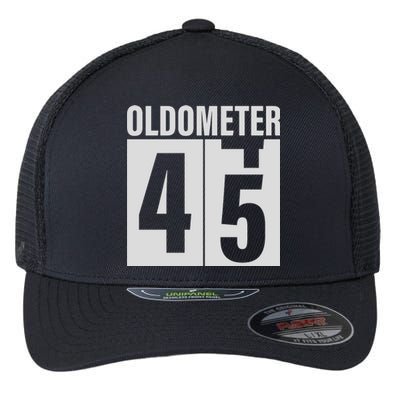 Oldometer 45 Years Fun Flexfit Unipanel Trucker Cap