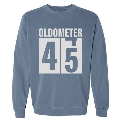 Oldometer 45 Years Fun Garment-Dyed Sweatshirt