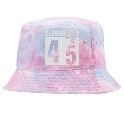 Oldometer 45 Years Fun Tie-Dyed Bucket Hat