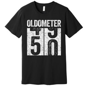 Oldometer 50  50th Birthday Premium T-Shirt