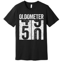 Oldometer 50  50th Birthday Premium T-Shirt