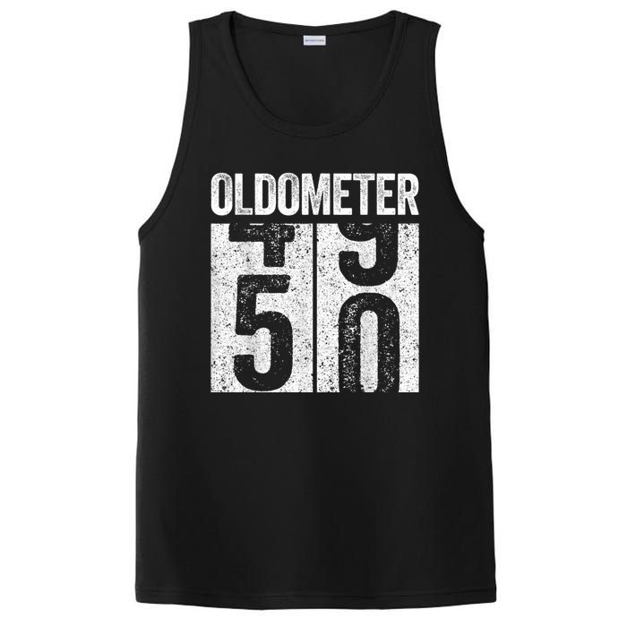 Oldometer 50  50th Birthday PosiCharge Competitor Tank