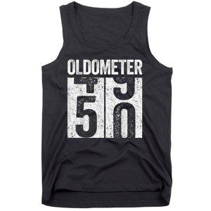 Oldometer 50  50th Birthday Tank Top