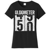 Oldometer 50  50th Birthday Women's T-Shirt