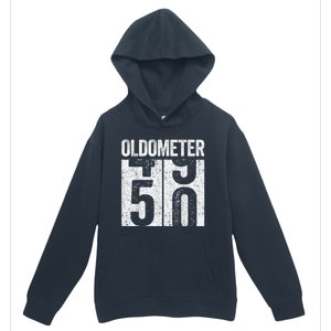 Oldometer 50  50th Birthday Urban Pullover Hoodie