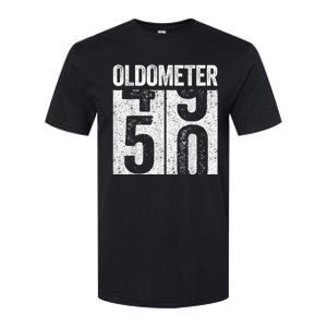 Oldometer 50  50th Birthday Softstyle CVC T-Shirt