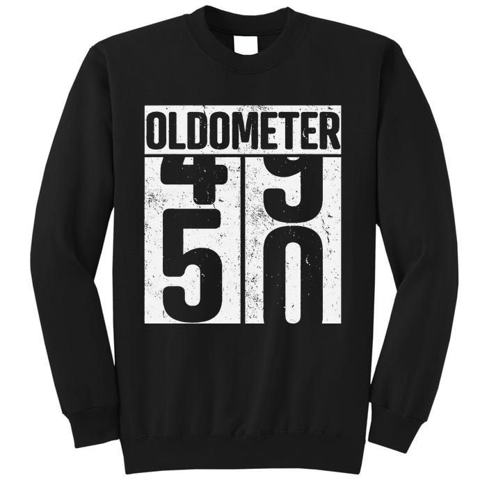 Oldometer 50 50th Birthday Oldometer Sweatshirt