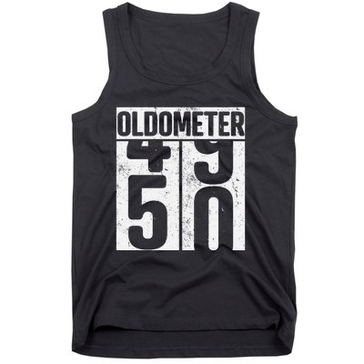 Oldometer 50 50th Birthday Oldometer Tank Top