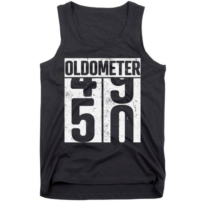 Oldometer 50 50th Birthday Oldometer Tank Top