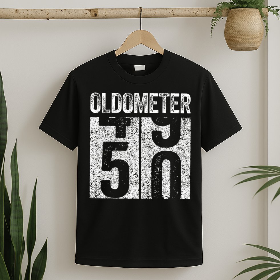 Oldometer 50 50th Birthday T-Shirt