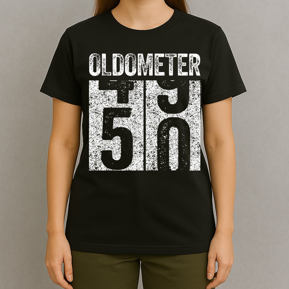 Oldometer 50 50th Birthday T-Shirt