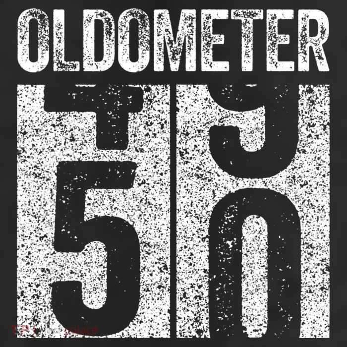 Oldometer 50 50th Birthday 11oz C Handle Ceramic Mug