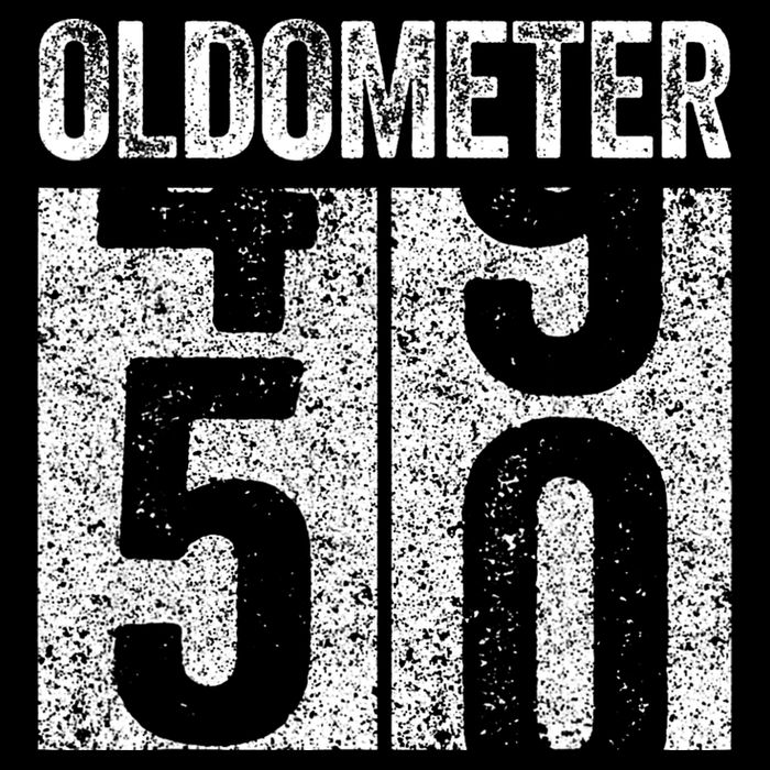 Oldometer 50 50th Birthday Youth Performance Sprint T-Shirt