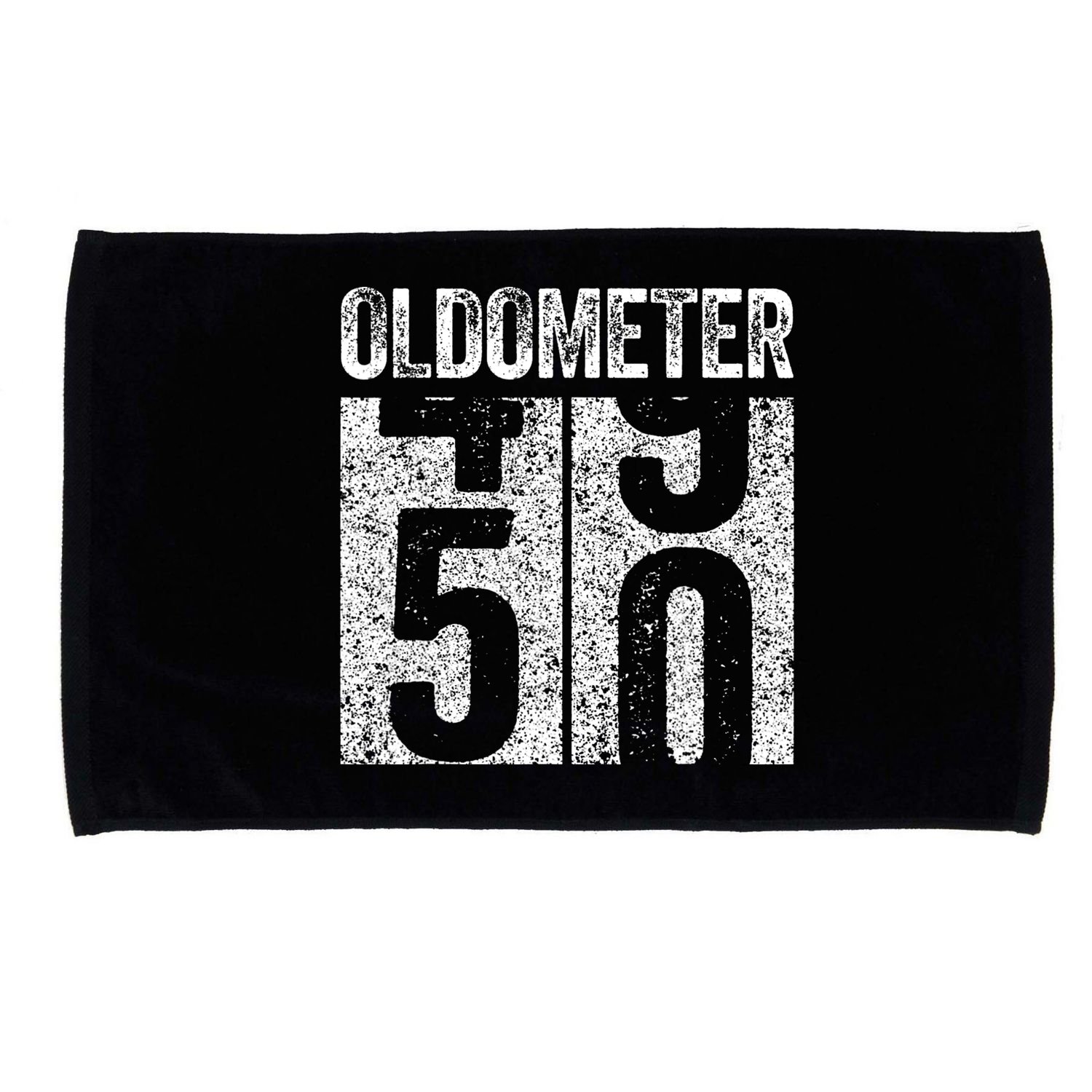Oldometer 50 50th Birthday Microfiber Hand Towel