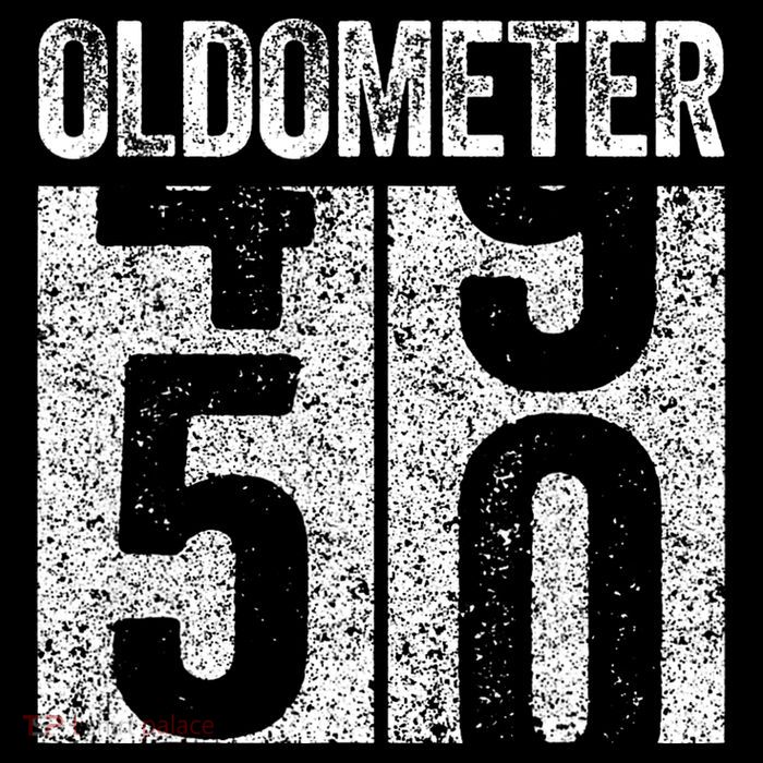 Oldometer 50 50th Birthday Zip Tote Bag