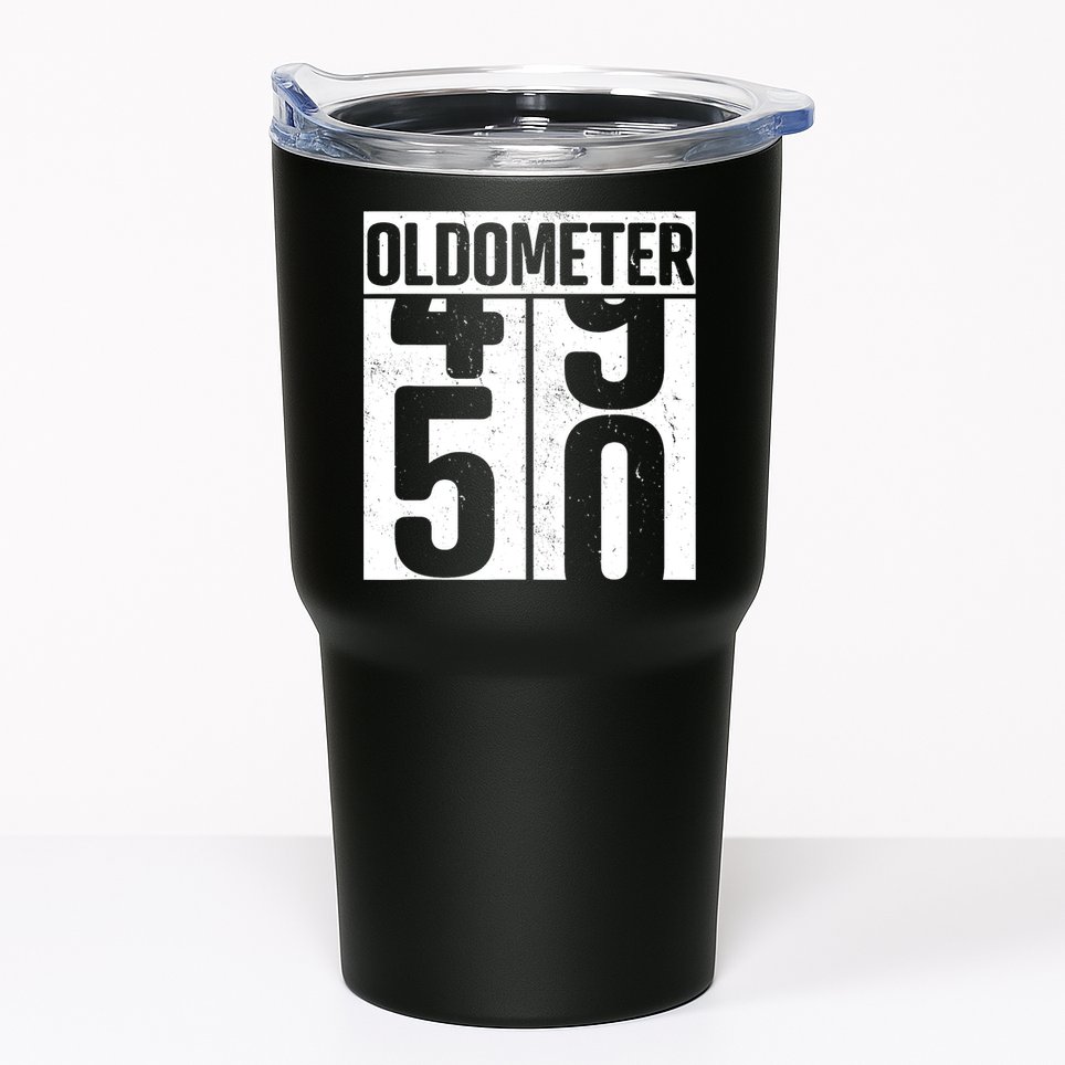 Oldometer 50 50th Birthday Oldometer Tumbler